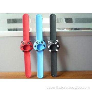 Lovely Panda  Rubber Watch Straps , Customized  Size